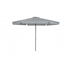 Delta parasol Ø300 carbon black/ licht grijs
